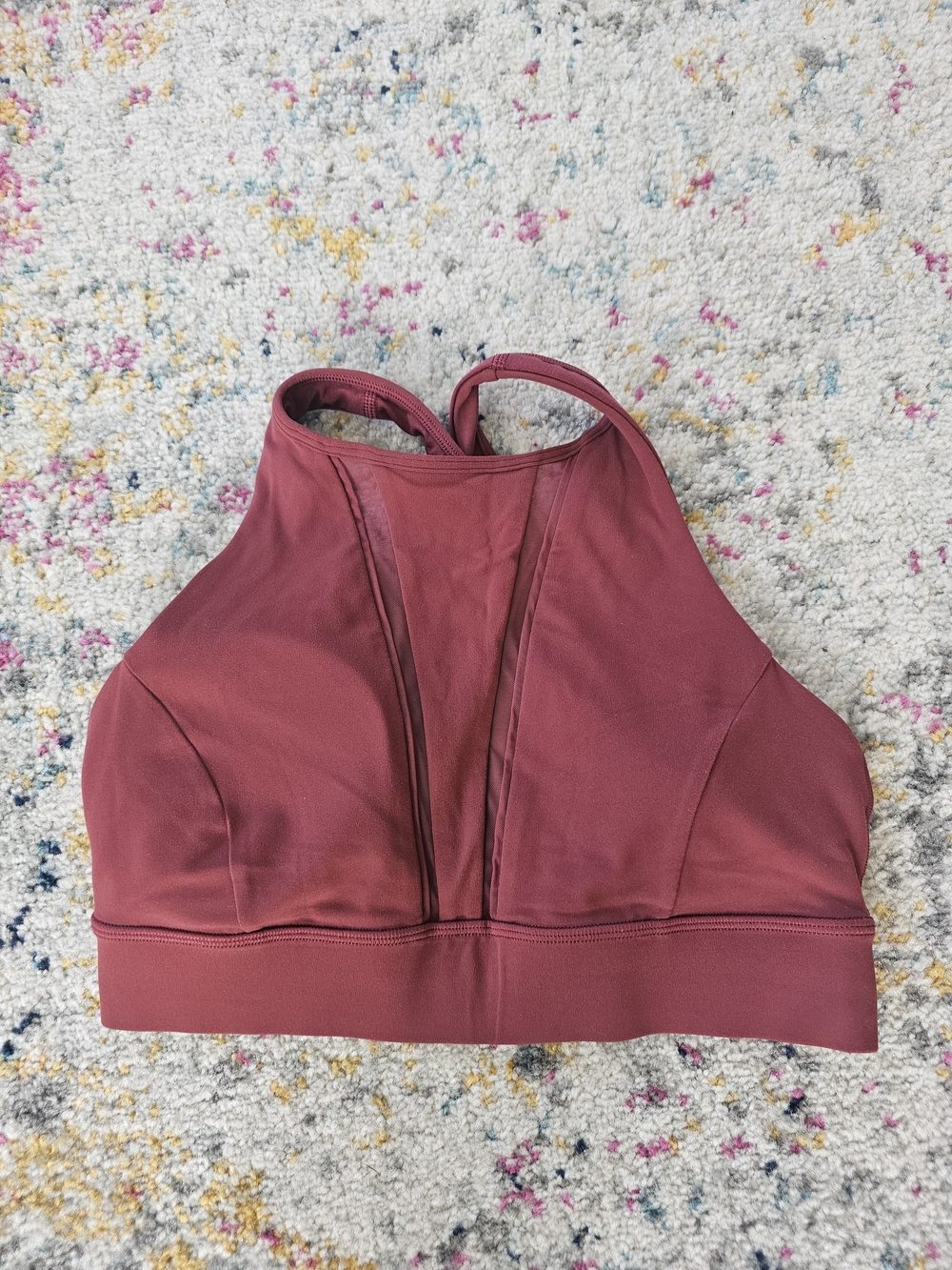 lululemon Nulu High-Neck Sports Bra Mesh